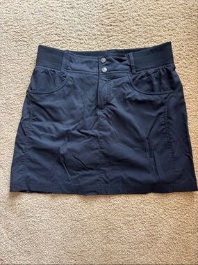 Title Nine Black Skort with Elastic Waistband